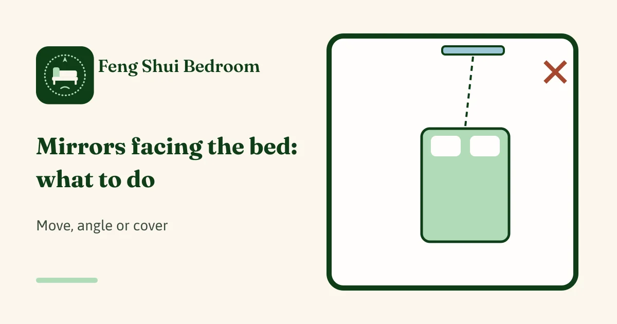Mirror Facing the Bed Feng Shui: Practical Bedroom Mirror Rules and Fixes Mirror Facing the Bed Feng Shui: Practical Bedroom Mirror Rules and Fixes